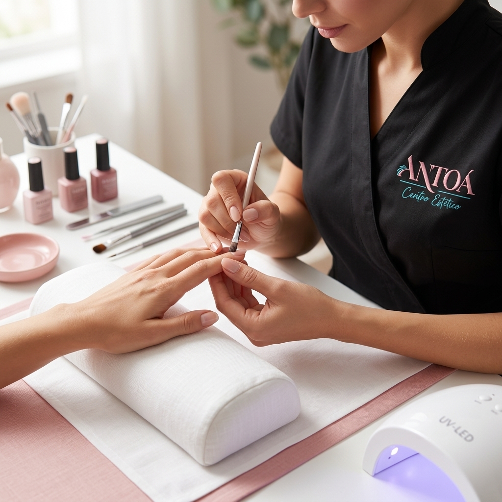 Manicura en el centro Antoá