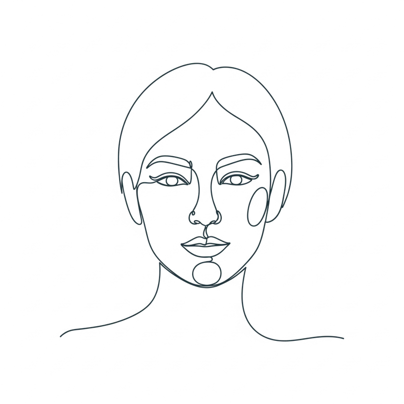 Silueta — rostro